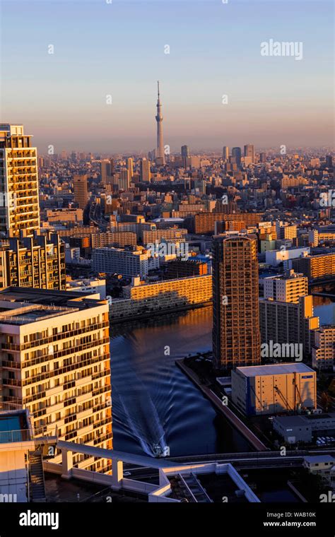 Japan, Honshu, Tokyo, Toyosu Area Skyline, 30076537 Stock Photo - Alamy