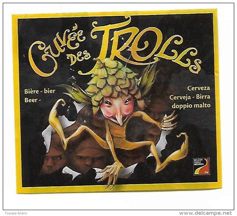 Bier 1 ETIQUETTE BIERE CUVEE DES TROLLS