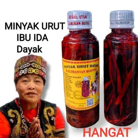 Jual Minyak Gosok Urut Dayak Pijat Pijit Obat Gosok Asli Perisai Borneo