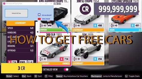 How To Get Any Car For Free Forza Horizon 5 Cheat Hack Glitch