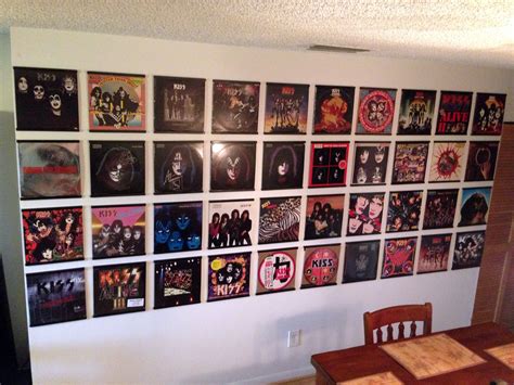 How To Display Vinyl Records On Wall