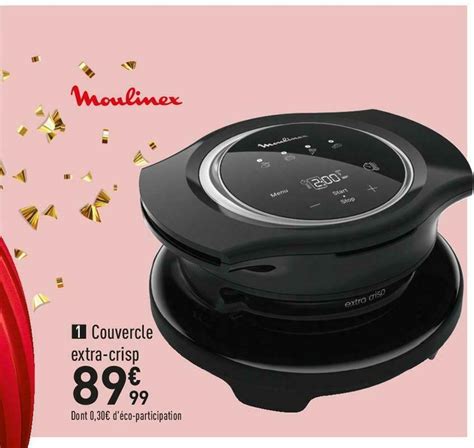 Promo Moulinex Couvercle Extra Crisp Moulinex Ez Chez Conforama