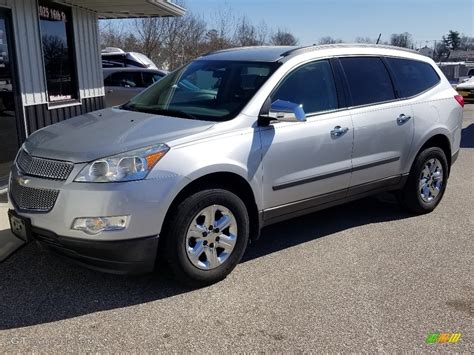 2011 Silver Ice Metallic Chevrolet Traverse LS 132222541 GTCarLot