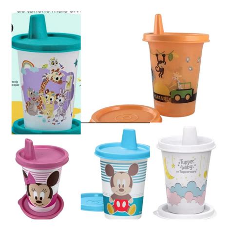 Copo Infantil Ml Tupperware V Rios Personagens Shopee Brasil