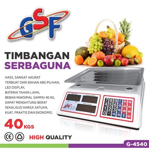 Jual Timbangan Barang Laundry Sembako Serbaguna Digital Price