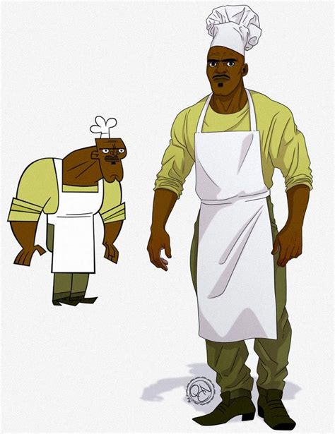 Total Drama Island Chef Hatchet Cartoni Animati Dipinti Disney