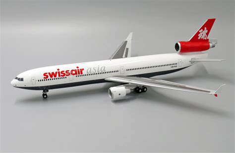 Swissair Asia McDonnell Douglas MD 11 HB IWN JC Wings LH2SWR147 Modelo