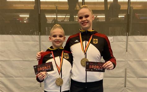 Deutsche Sportakrobatinnen Gewinnen Bronze In Belgien