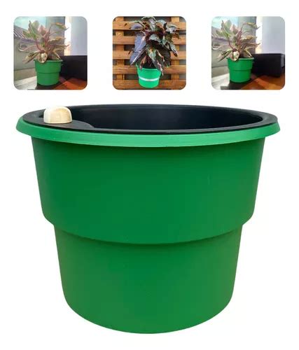 Kit 4 Vaso Autoirrigável Floreira Plantas Armazém Do Verde