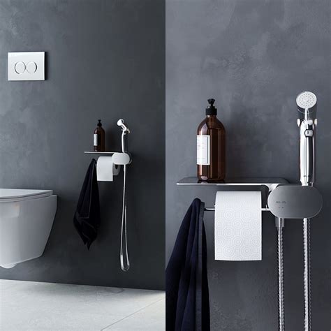 Гигиенический душ со смесителем AM.PM Like F0202600 хром встраиваемый ...