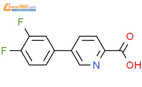 5 3 4 difluorophenyl pyridine 2 carboxylic acidCAS号1225477 53 1