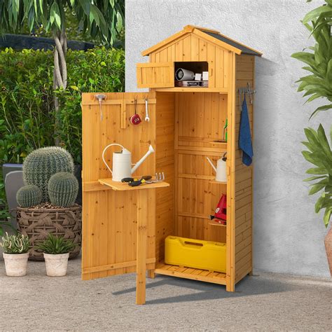 Preisvergleich F R Costway Gartenschuppen Ger Teschrank F R Den