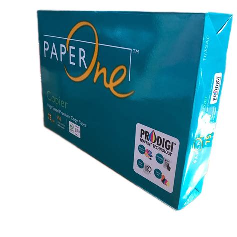 Kertas HVS F4 PaperOne 75 Grams Copier 1 RIM Print Foto Copy Lazada