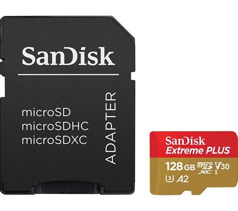 Sandisk Extreme Plus Class Microsdxc Memory Card Gb Fast