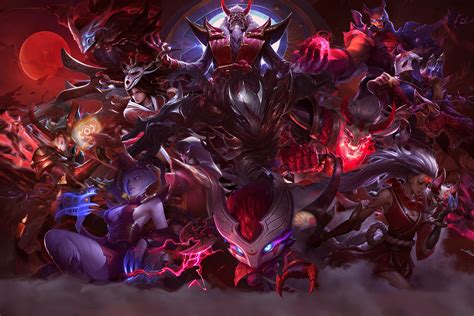 Blood Moon Kalista Splash Art