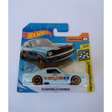 Hot Wheels 65 Mustang 2 2 Fastback GULF LOTE E 2020 Faz A Boa
