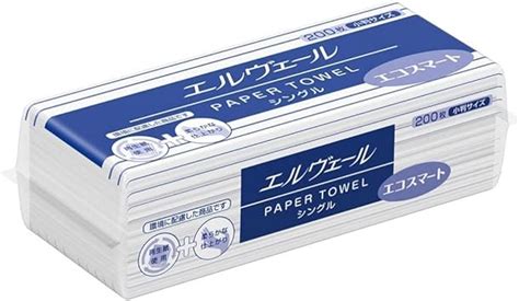 安価 ケース販売 エルヴェール ペーパータオル エコダブル 中判ダブル 200組×30パック 大王製紙 Asakusasubjp