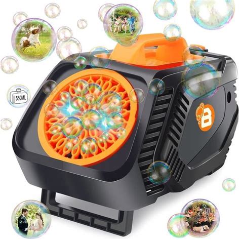 Machine Bulles Pour Enfants Soufflante Bulles Led Automatique