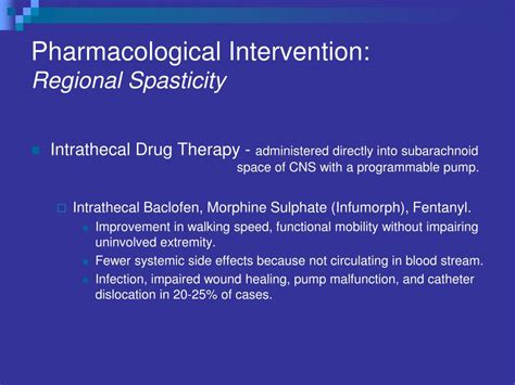 Ppt Spasticity What Causes It And Can It Be Inhibited Powerpoint