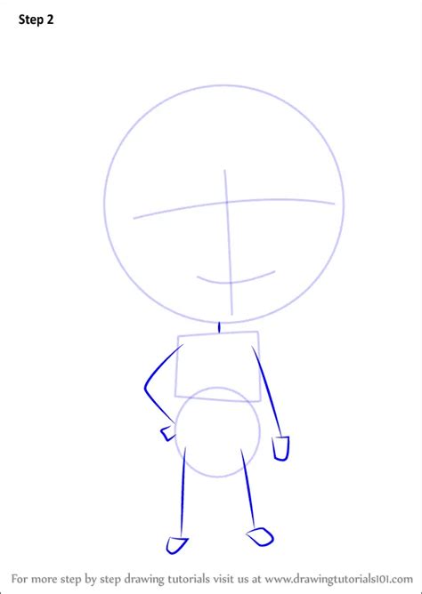 Step By Step How To Draw Chibi Mel Jones From Coraline