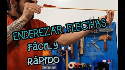 CÓMO ENDEREZAR FLECHAS DE MADERA YouTube