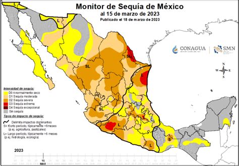 Sequía En México 2023 Más De La Mitad Del Territorio La Padece