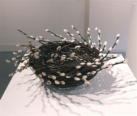 Pussy Willow Bowl By Lizzie Farey The Scottish Gallery