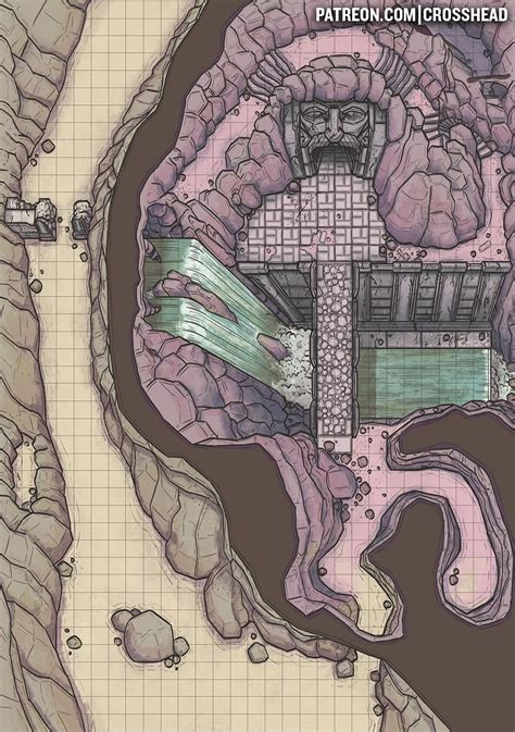 Dwarven Dungeon Map