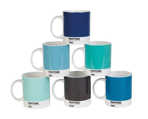 We Love The Pantone Mug Sets Mixed Blues Only Per Set Mugs