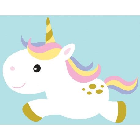 Sticker Licorne Saute Sticker A Moi Etiquette Autocollant