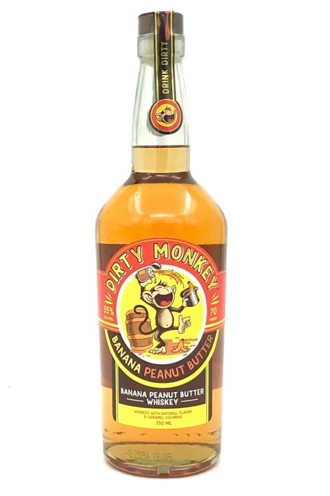 Dirty Monkey Peanut Butter Banana Whiskey