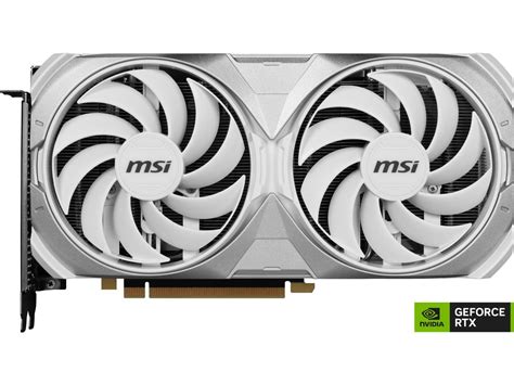 Msi Ventus Geforce Rtx Ti Video Card Rtx Ti Ventus X White