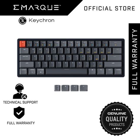 Keychron K Wireless Mechanical Keyboard Hot Swappable RGB Backlight Aluminum Frame