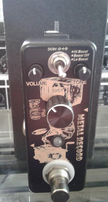 Vsn Analog Heavy Pedal Guitar Metal Distortion Effect Pedals Reverb