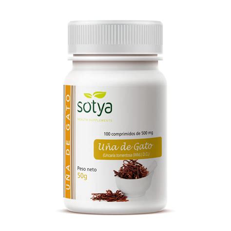 UÑA DE GATO 500 MG 100 COMP SOTYA