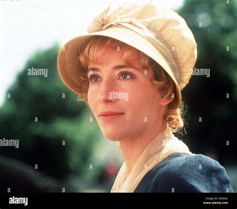 British Actress Emma Thompson In Her Role In Sense Sensibilty Hi Res