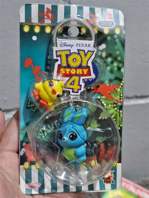 Hot Toys Cosbaby Disney Pixar Toy Story Bunny And Ducky And Bunny Keychain Hobbies Toys