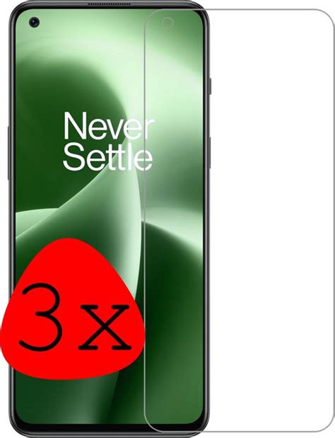 Screenprotector Geschikt Voor OnePlus Nord 2T Screenprotector Tempered