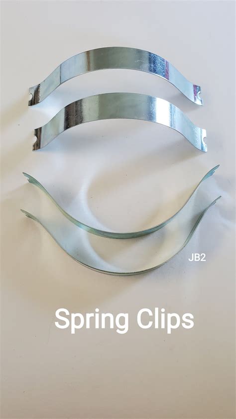 100 Metal Frame Spring Clips Nielsen® Brand Metal Aluminum Etsy