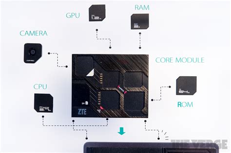 Модульный смартфон от ZTE представлен «вживую» на CES / Хабр