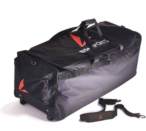 BSN SPORTS™ Deluxe Wheeled Equipment Bag, Black - Walmart.com