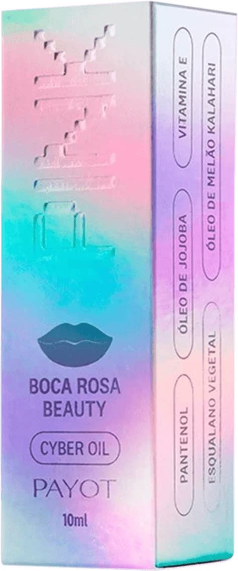 Gloss Boca Rosa Beauty By Payot Pink Cyber Oil Beleza Na Web