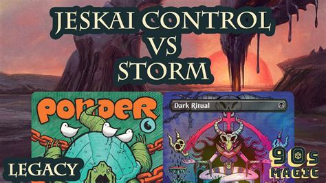 Jeskai Control Vs Storm MTG Legacy YouTube