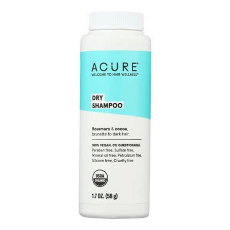 Acure Shampoo Organic Dry Brnt Dark 17 Oz 1 Smiths Food And Drug