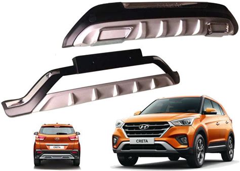 Abs Blow Molding Front And Rear Bumper Guards For Hyundai