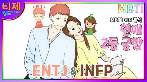 Mbti 케미만화 39편 Infp인프피와 Entj엔티제 연애 2등 궁합 Entj Infp 궁합 오늘 업데이트