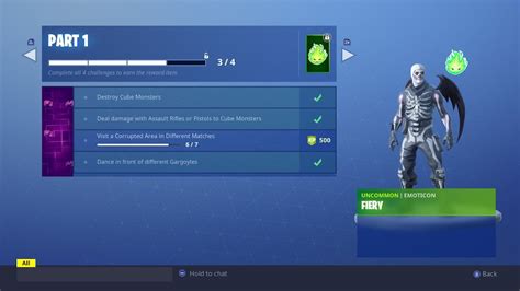 Fortnite won't let me complete the last challenge. It looks like a lot ...