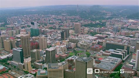 OverflightStock Aerial Shot Of Pretoria City Centre Pretoria