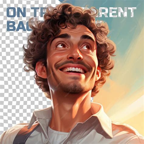 Premium Psd Pacific Islander Engineer Angry Curly Haired Man In