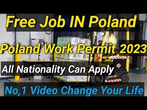 Free Jobs IN Poland 2023 Poland Work Permit Visa 2023 Poland Work